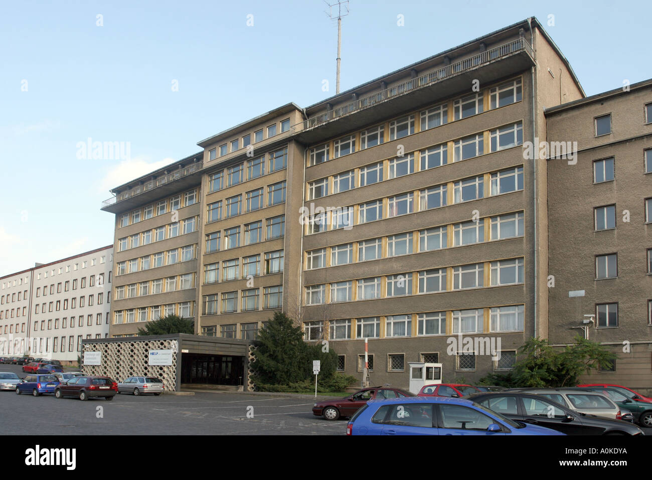 Stasi Museum di Berlino, Germania Foto Stock