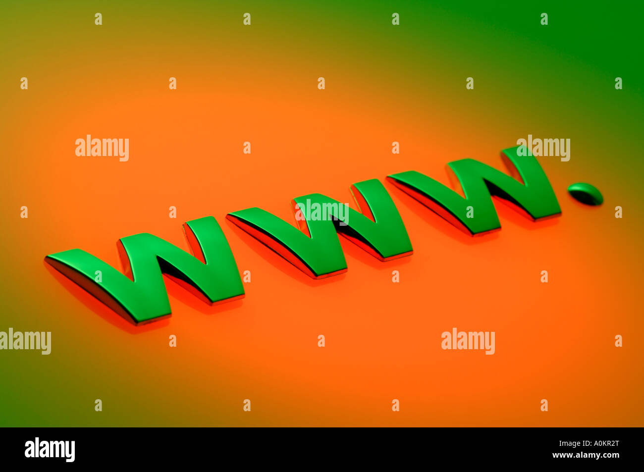 www lettere Foto Stock