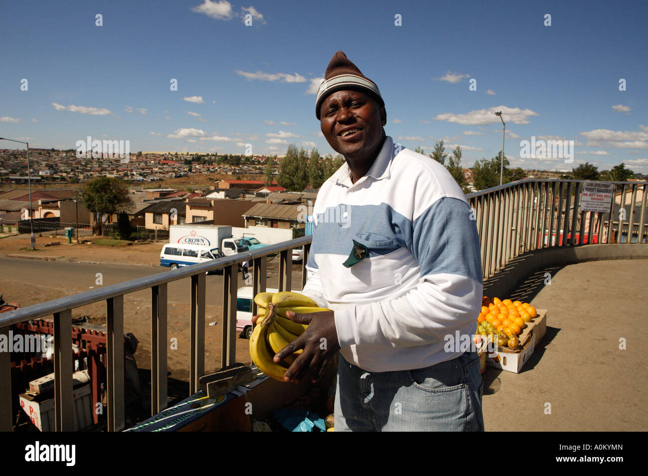 Baragwanath Taxi, Soweto, Johannesburg. Foto Stock