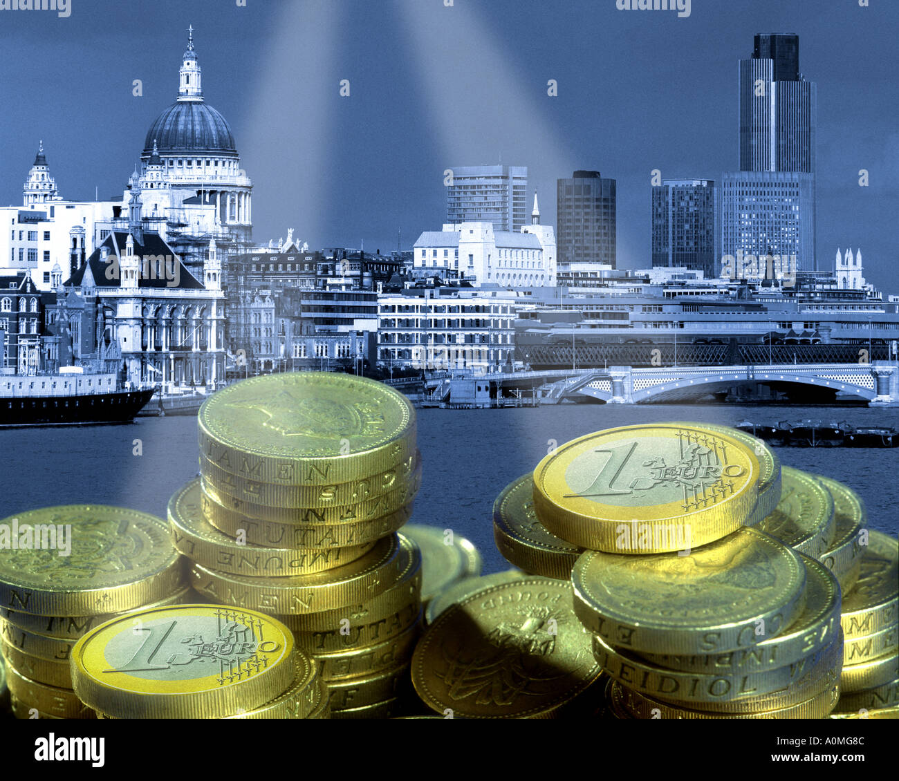 GB - LONDRA: Città Finance Foto Stock
