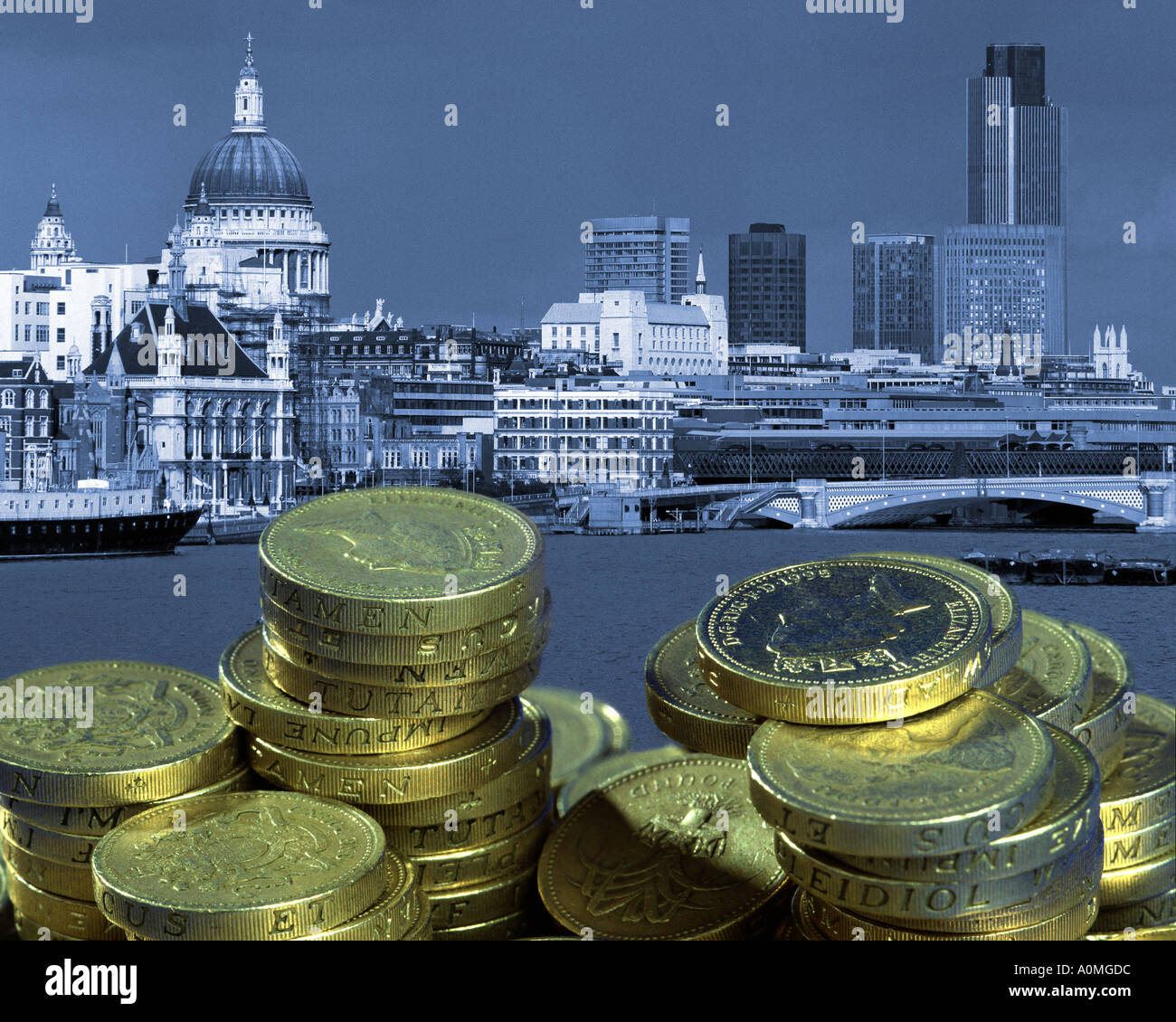 GB - LONDRA: Città Finance Foto Stock