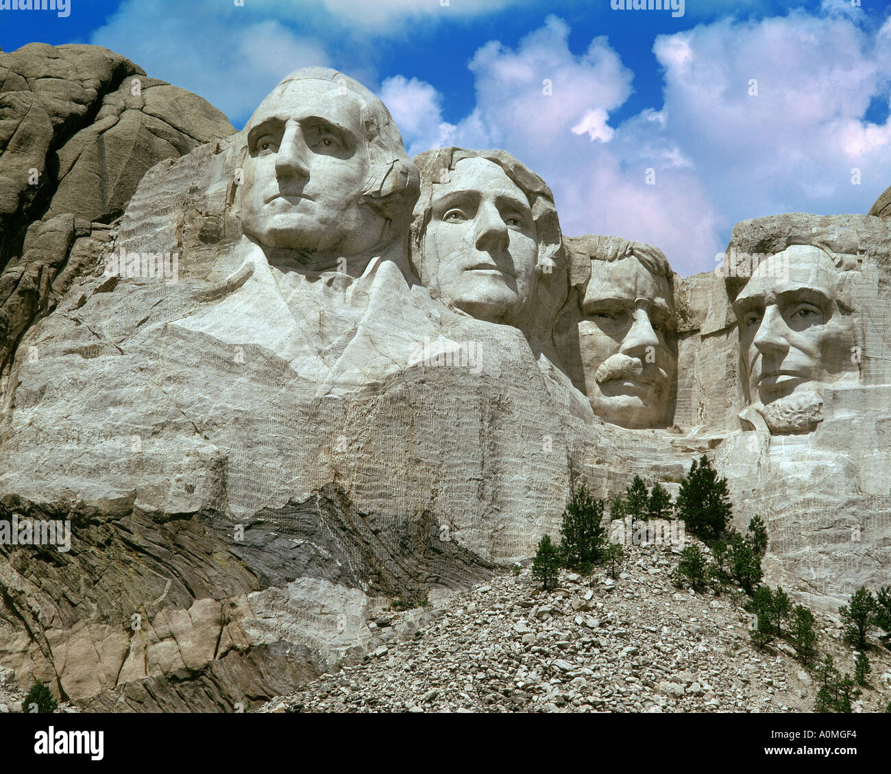 Stati Uniti d'America Sud Dakota Mount Rushmore National Memorial Foto Stock
