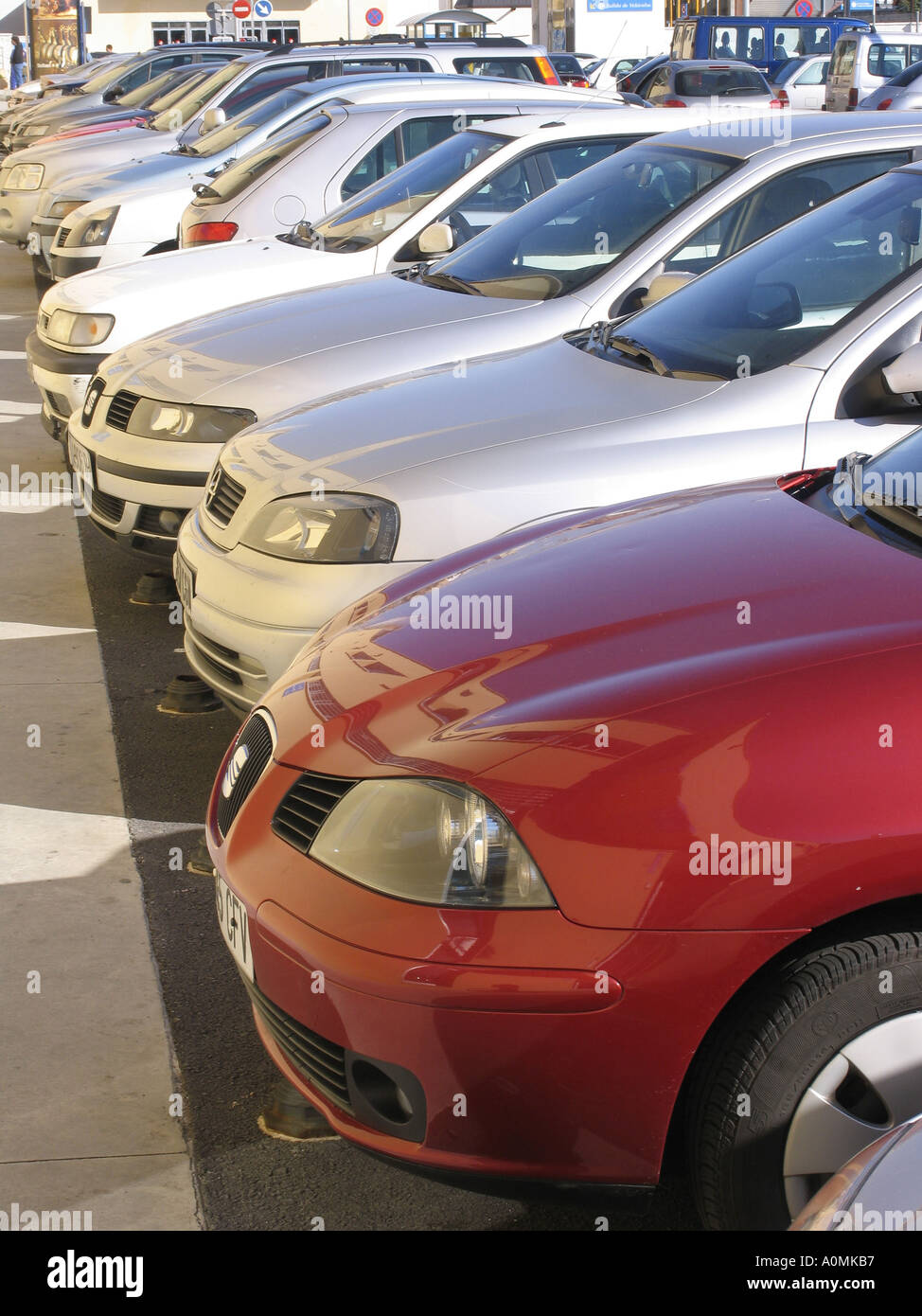 Auto parcheggiate Foto Stock