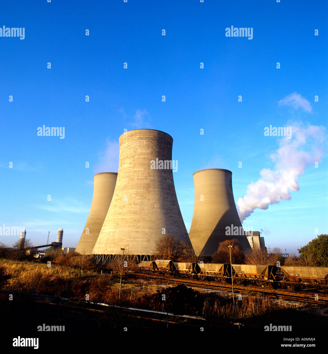 Ambiente di generazione di energia Didcot Power Station Foto Stock