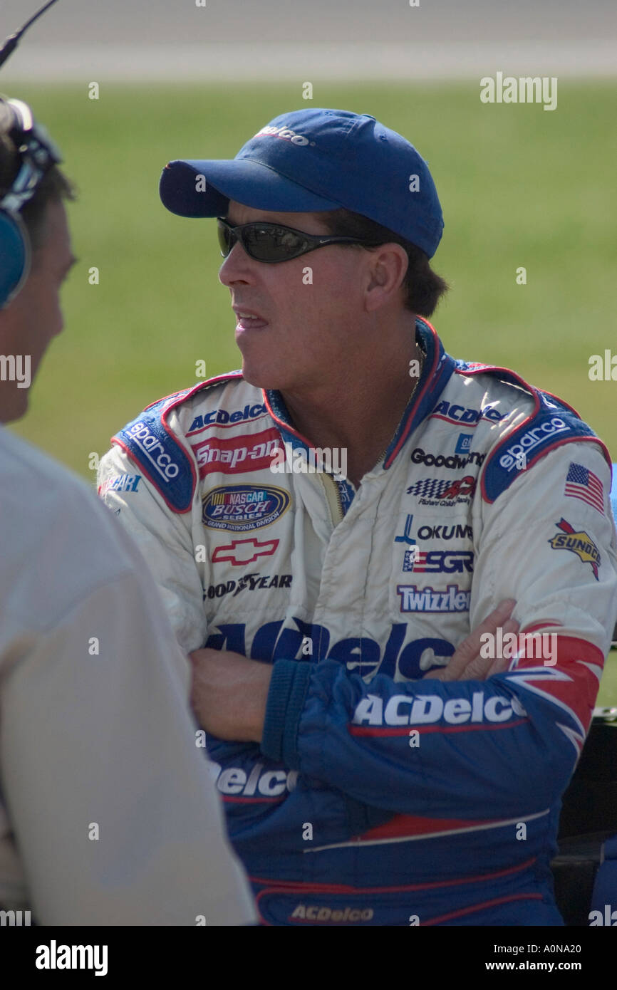 NASCAR driver Robert Hornaday Foto Stock