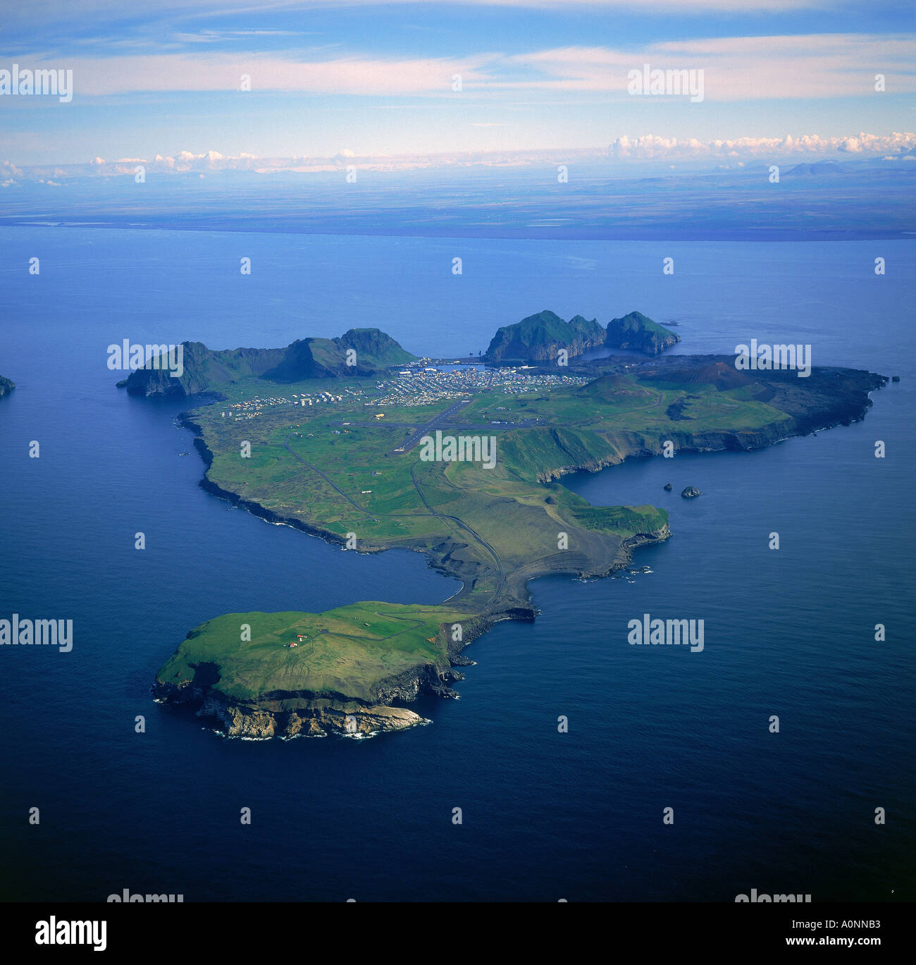 Heimaey Isole Westman Islanda Foto Stock