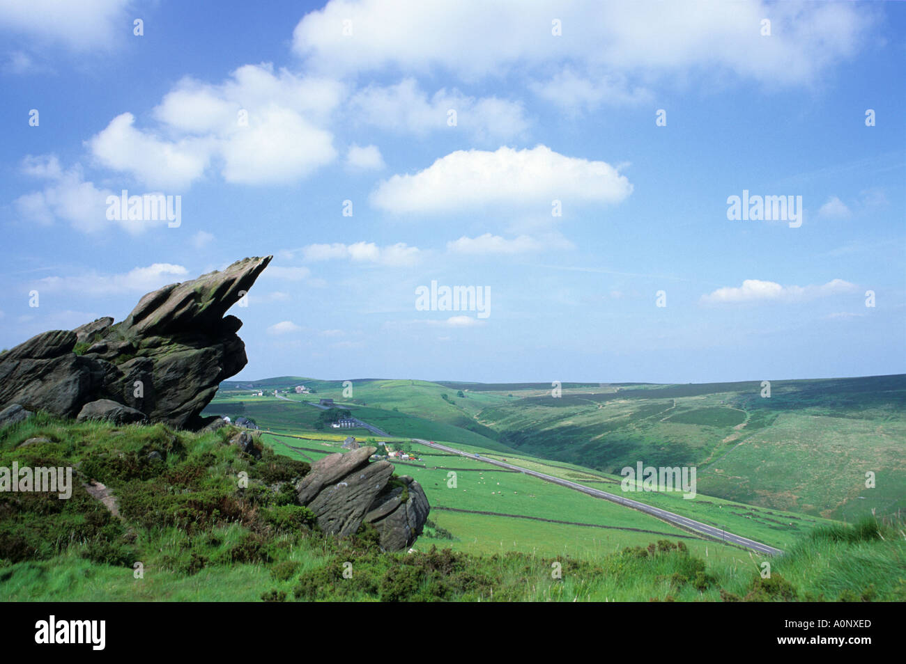 Staffordshire Moorlands Foto Stock