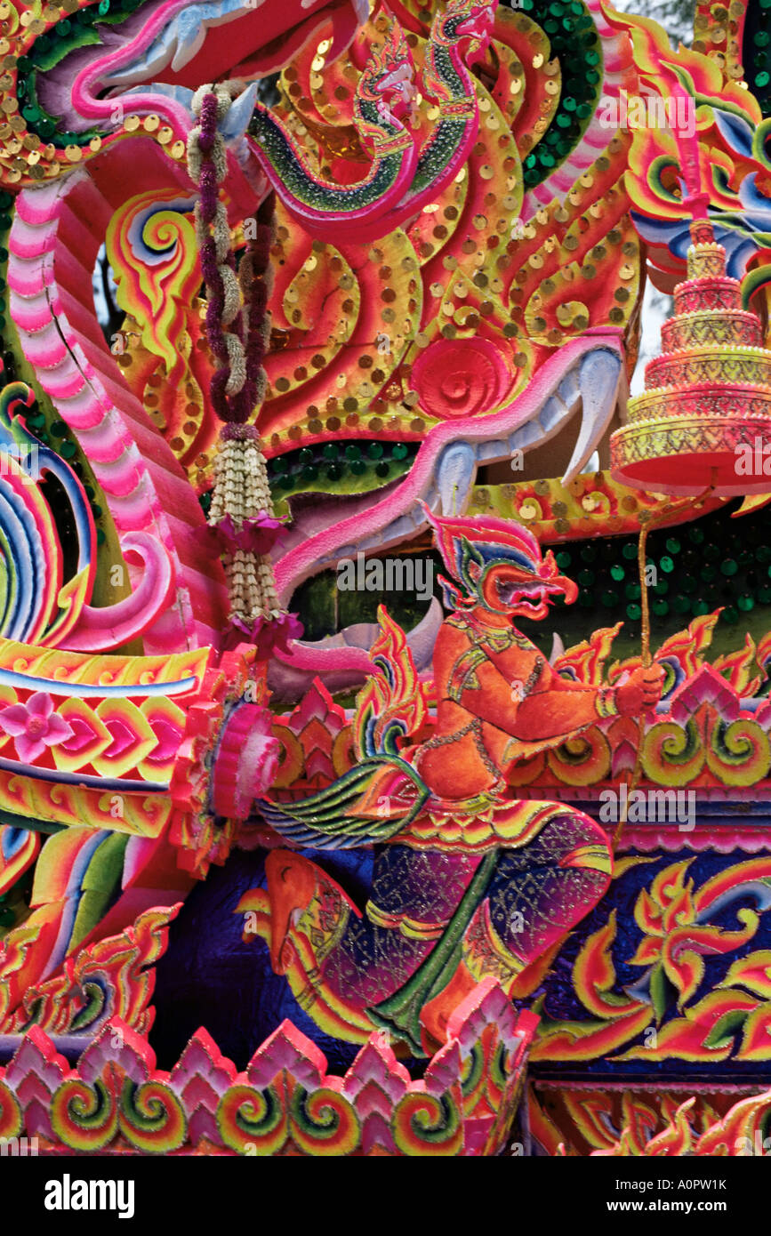 Chak Phra Festival Songkla Thailandia Asia del sud-est asiatico Foto Stock