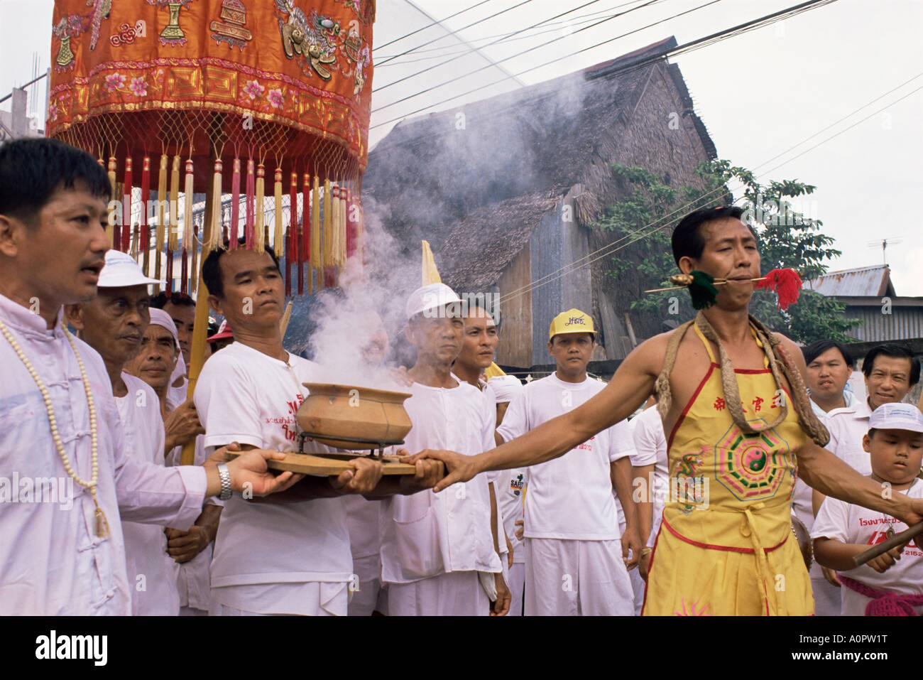 Festival vegetariano Phuket Thailandia Asia del sud-est asiatico Foto Stock
