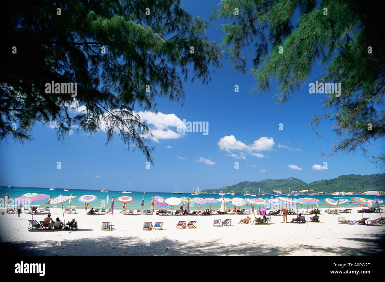 Patong Beach Phuket Thailandia Asia del sud-est asiatico Foto Stock