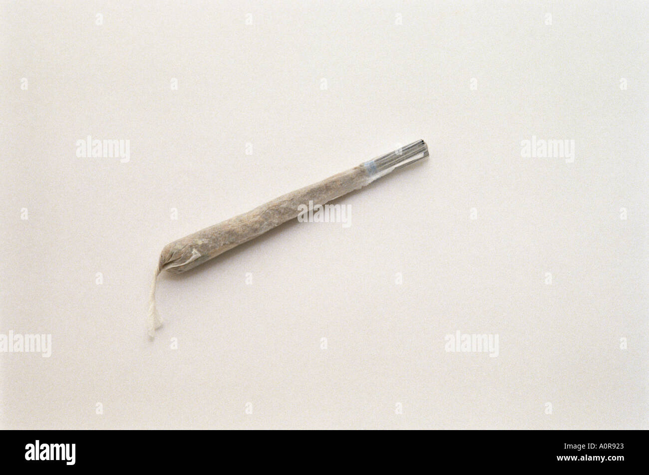 Un giunto Spliff di Marijuana Foto Stock