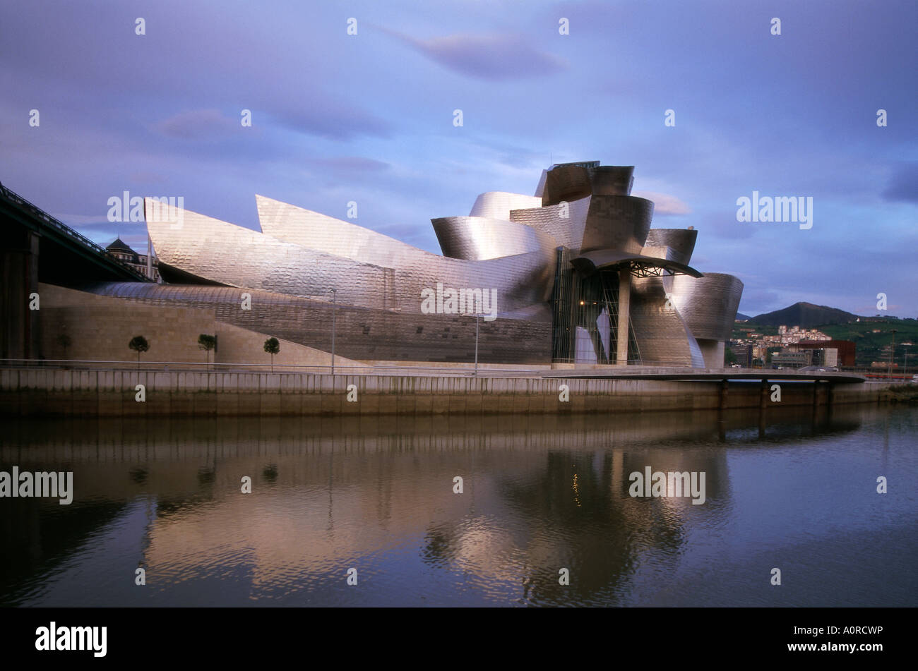 Il Museo Guggenheim di Bilbao Foto Stock