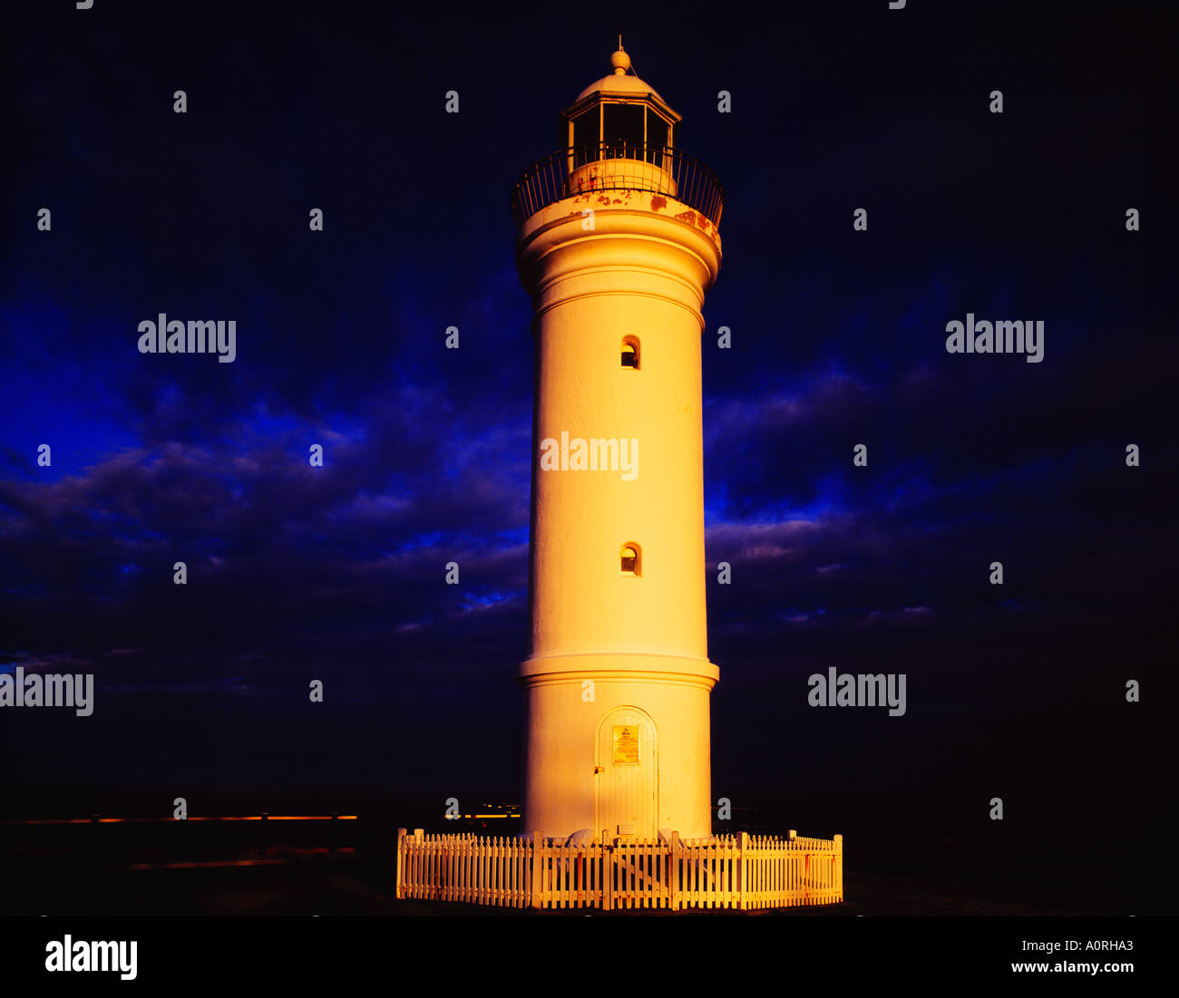 Faro di Kiama South Coast del Nuovo Galles del Sud Australia Foto Stock