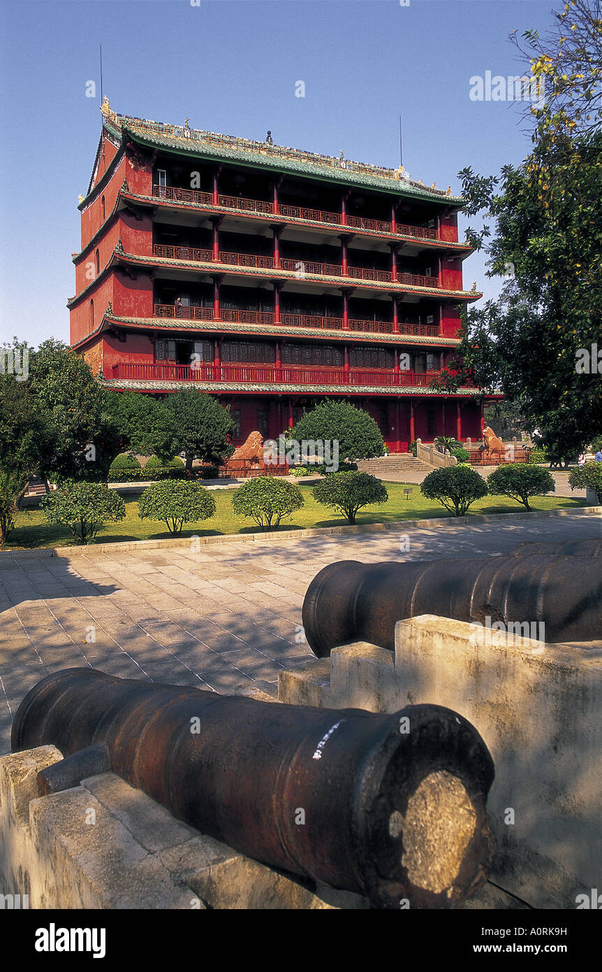 Zhen Hai Lou Guangzhou Museo Comunale Foto Stock