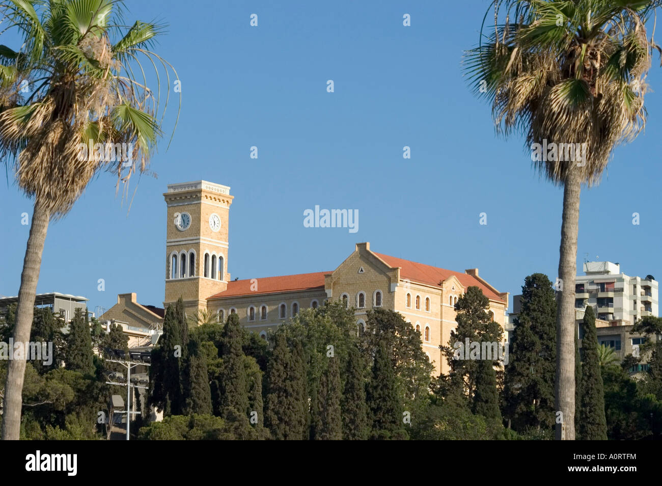 L'Università americana di Beirut Libano Medio Oriente Foto Stock