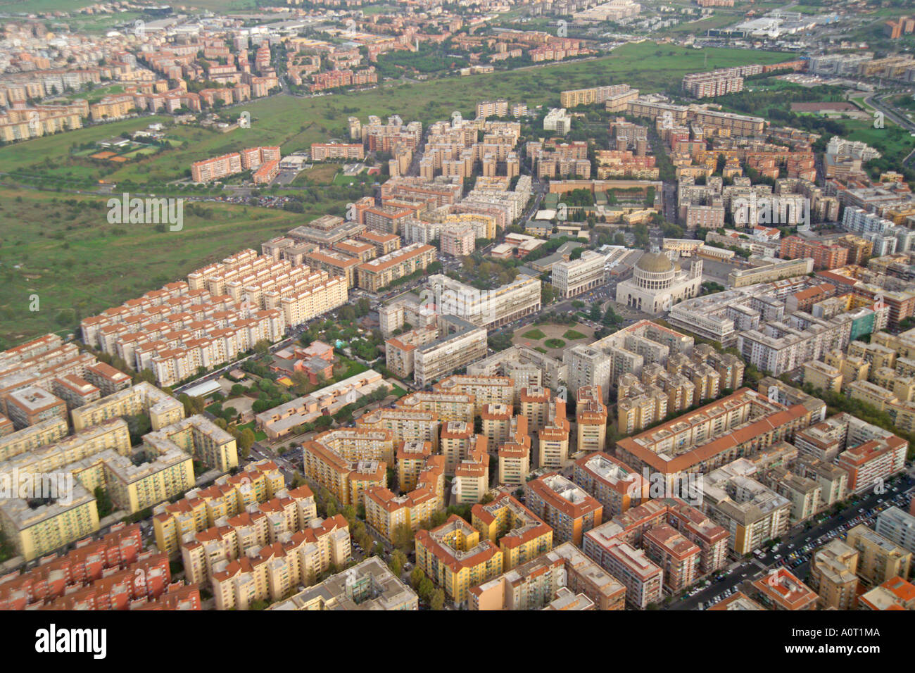 Sobborgo di Roma Foto Stock