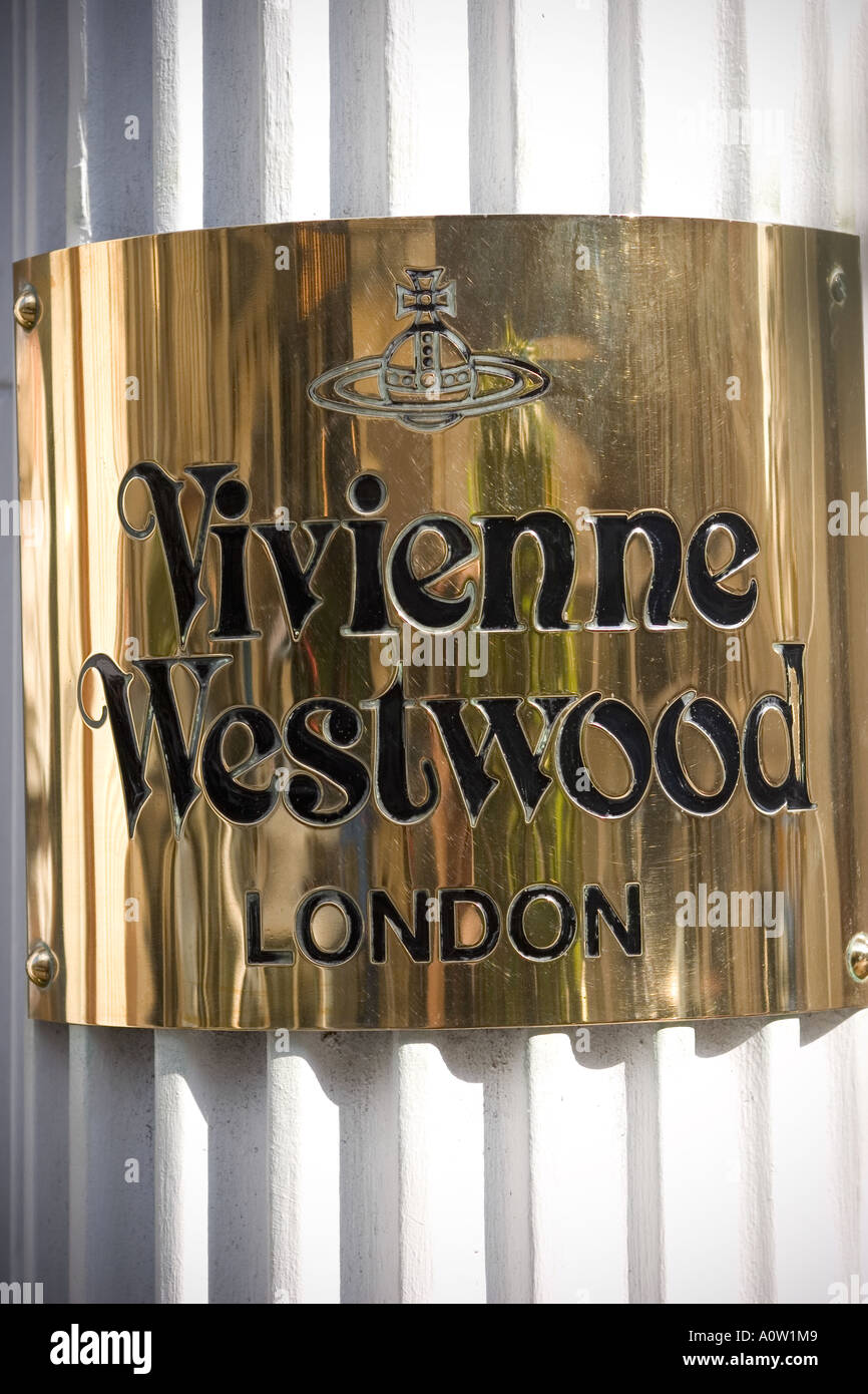Vivienne Westwood Store Conduit Street Londra Inghilterra REGNO UNITO Foto Stock