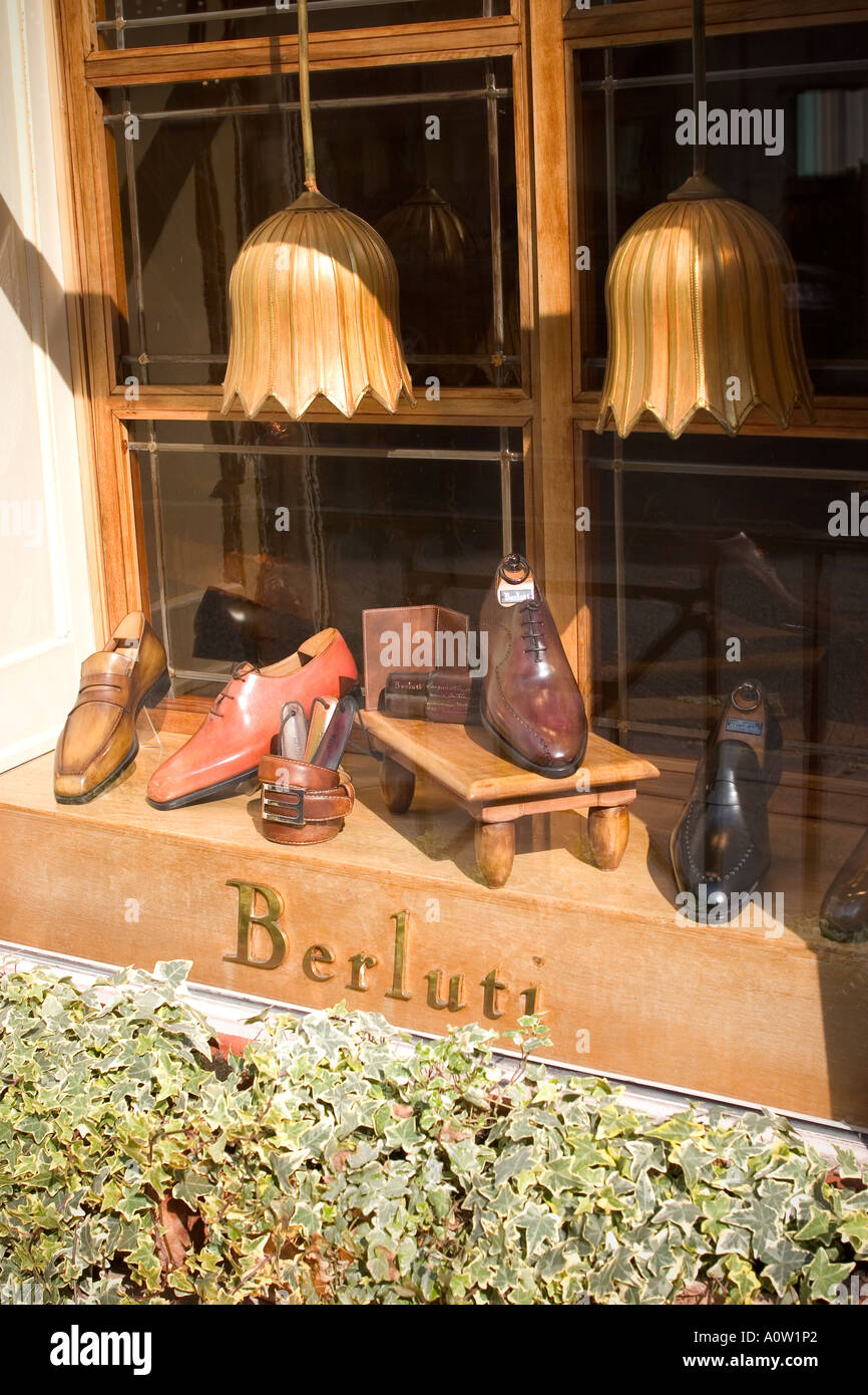 Berluti scarpe Conduit Street London Inghilterra England Foto stock - Alamy