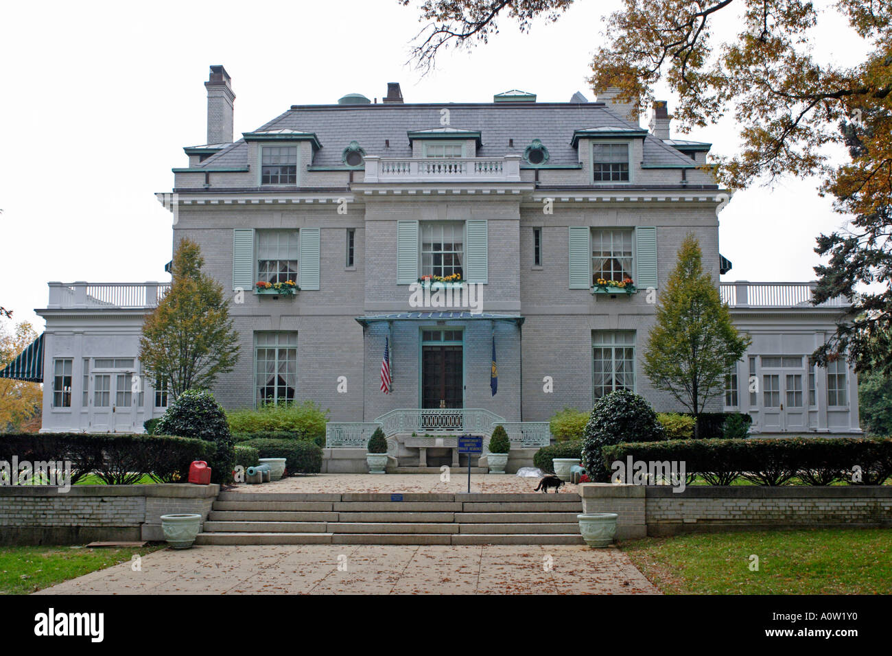 Buchanan House, Accademia Navale degli Stati Uniti Foto Stock