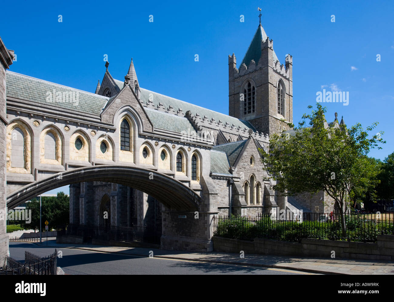 La cattedrale di Christchurch Dublino Irlanda Foto Stock