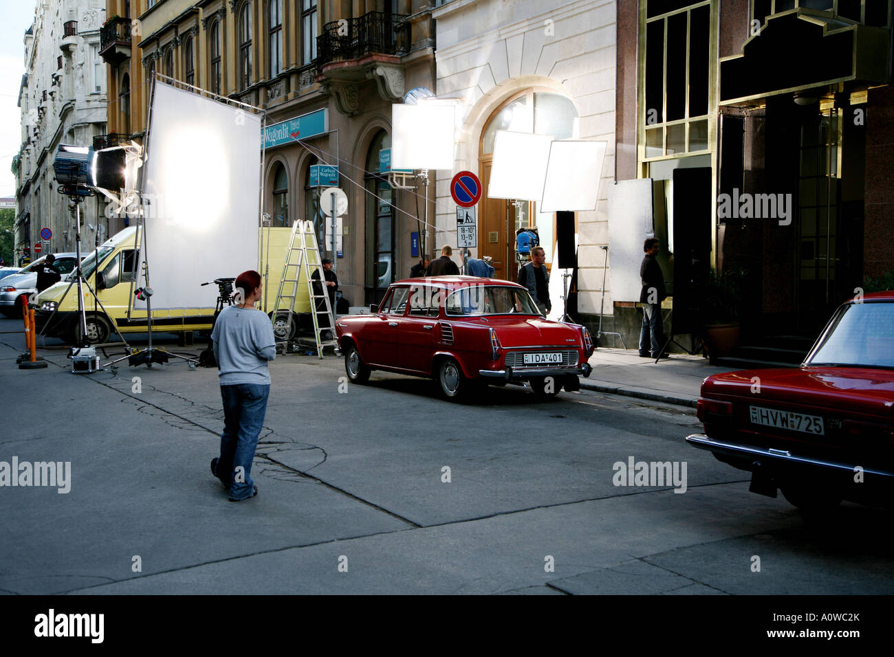 Le riprese di Budapest Ungheria Foto Stock