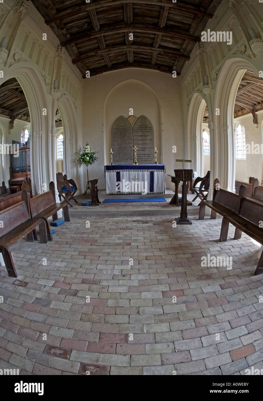 Signora Cappella, Long Melford, Suffolk. Foto Stock