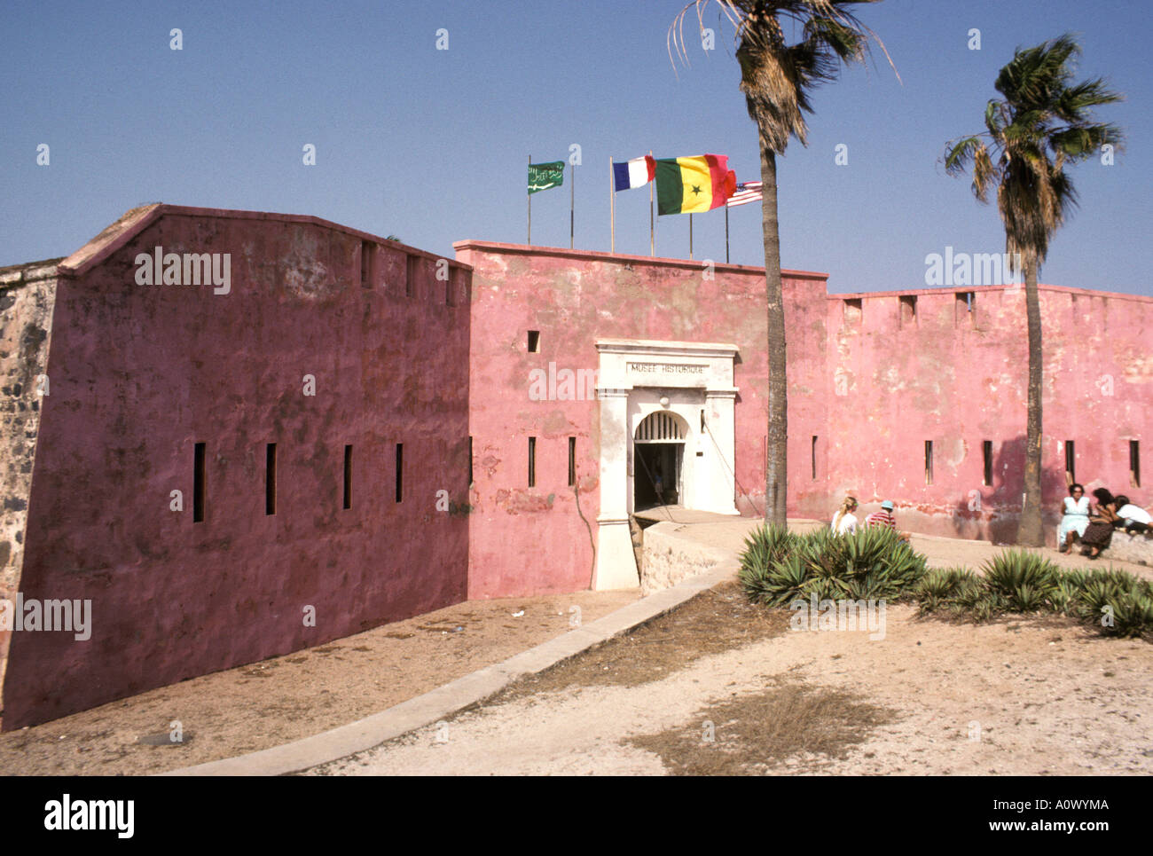 Fort Estrees Isola Goreé Senegal Foto Stock
