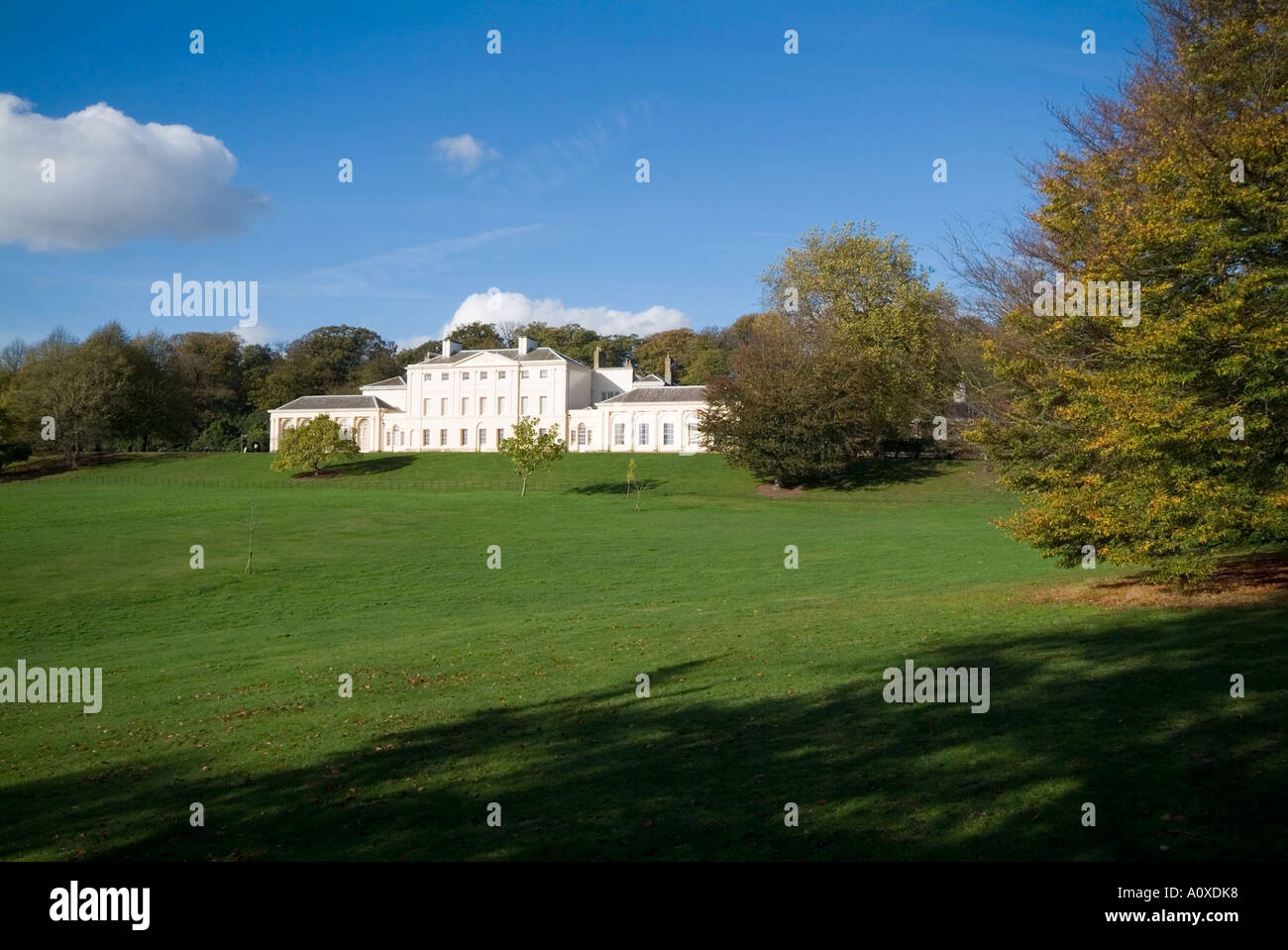Kenwood House e i terreni circostanti su Hampstead Heath Foto Stock
