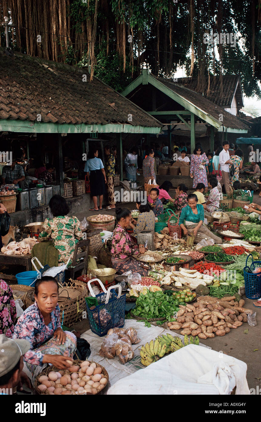Mercati Java Yogyakarta Indonesia Asia del sud-est asiatico Foto Stock