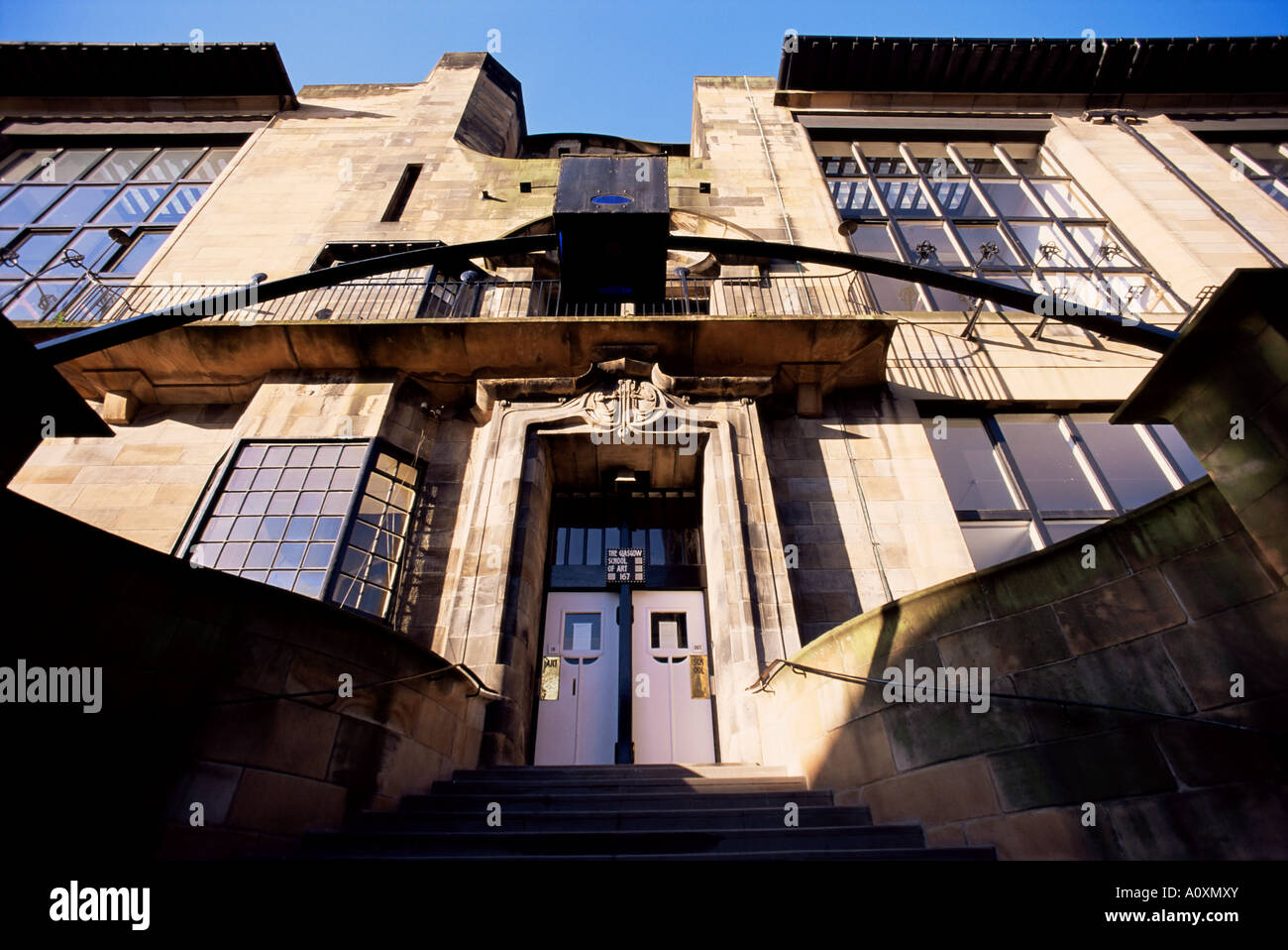 Glasgow School of Art disegnato da Charles Rennie Mackintosh Glasgow Scotland Regno Unito Europa Foto Stock
