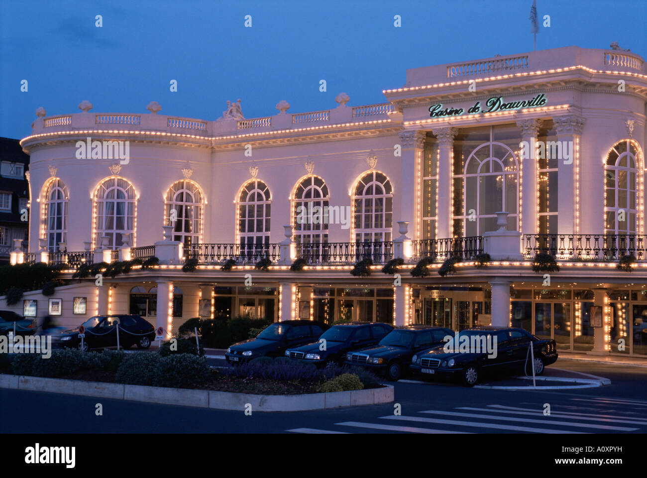 Casinò di Deauville Basse Normandie Normandia Francia Europa Foto Stock