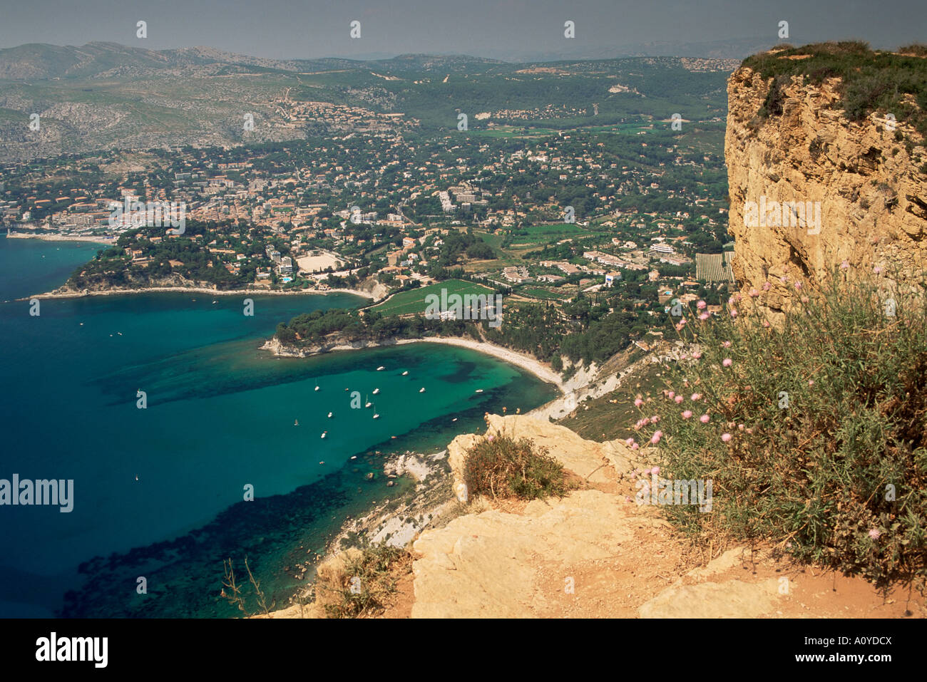 Cassis Bouches du Rhone Provenza Francia Europa Foto Stock
