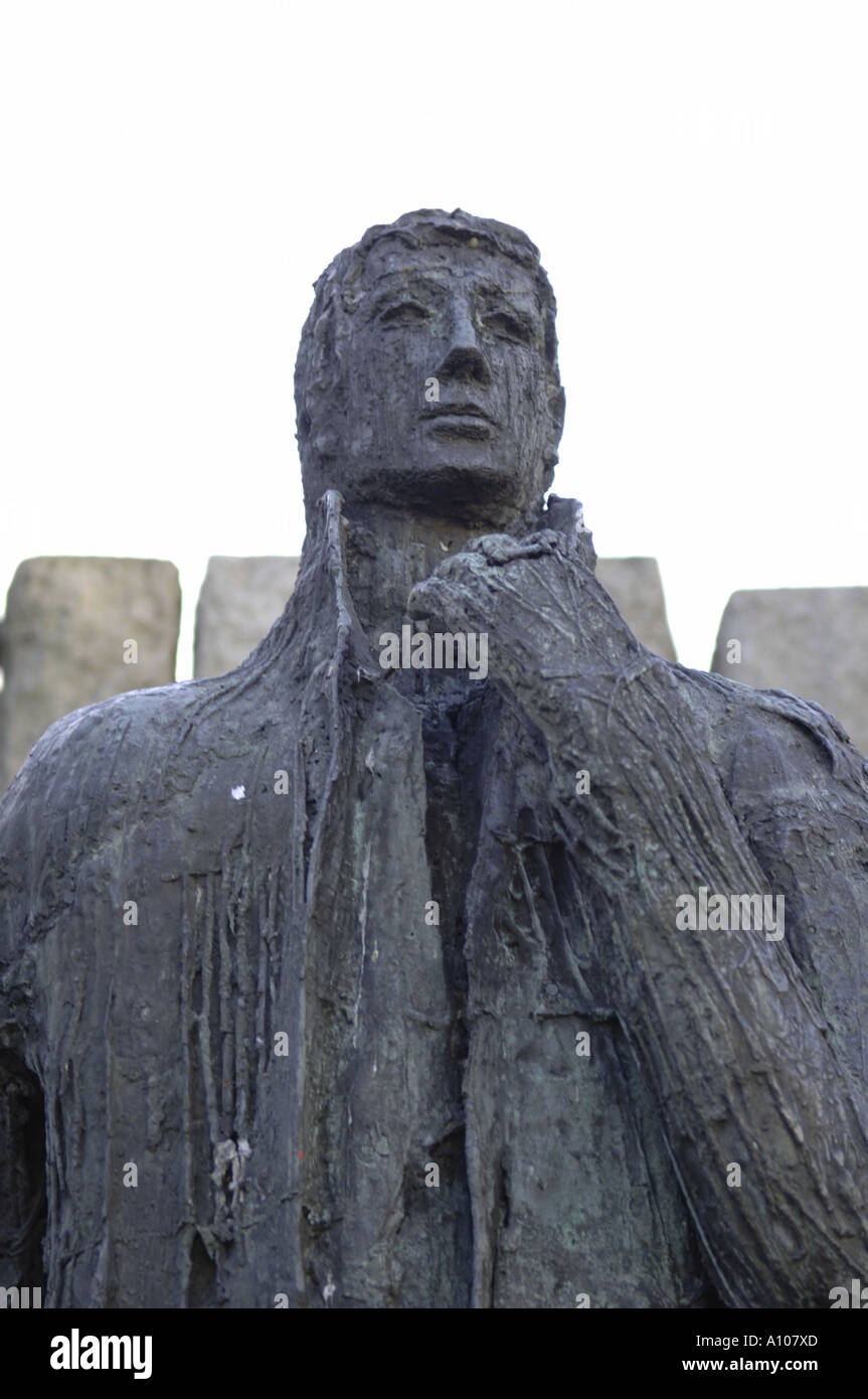 Wolfe Tone Dublino Irlanda Irlanda Viaggi Turismo Irlandese Irlanda del sud sud dubliner colore colore giorno verticale tono di luce diurna heng Foto Stock