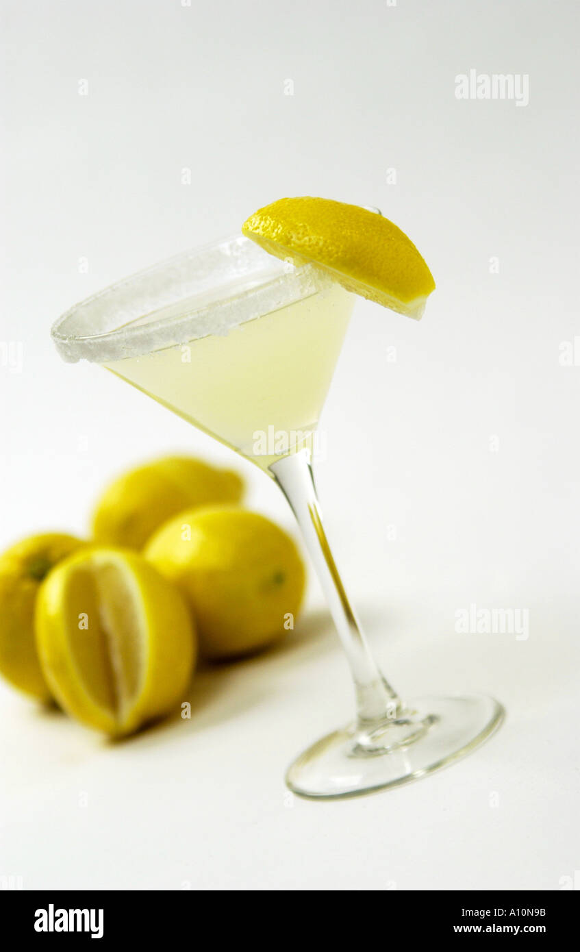 Martini di limone Foto Stock