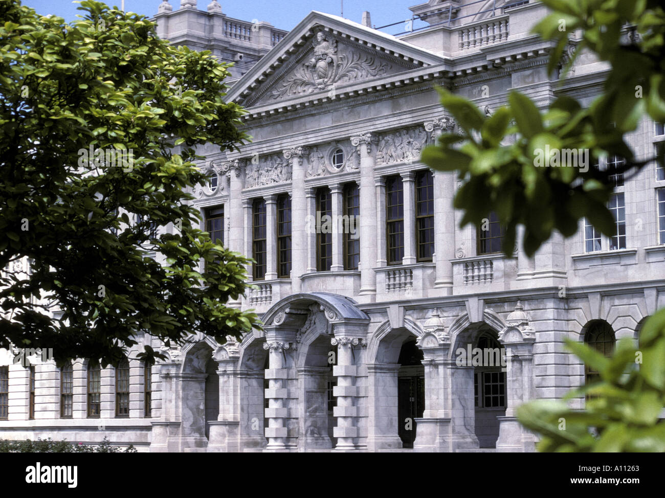 Principale edificio college della University of Wales Cardiff Foto Stock