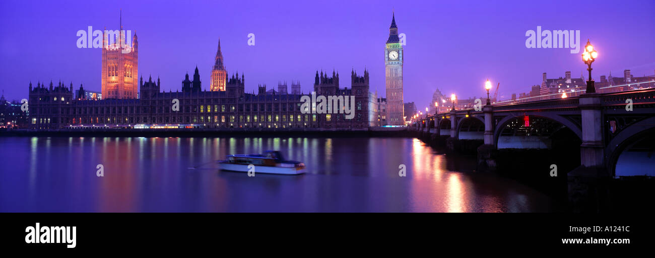 Case del Parlamento Central London REGNO UNITO Foto Stock