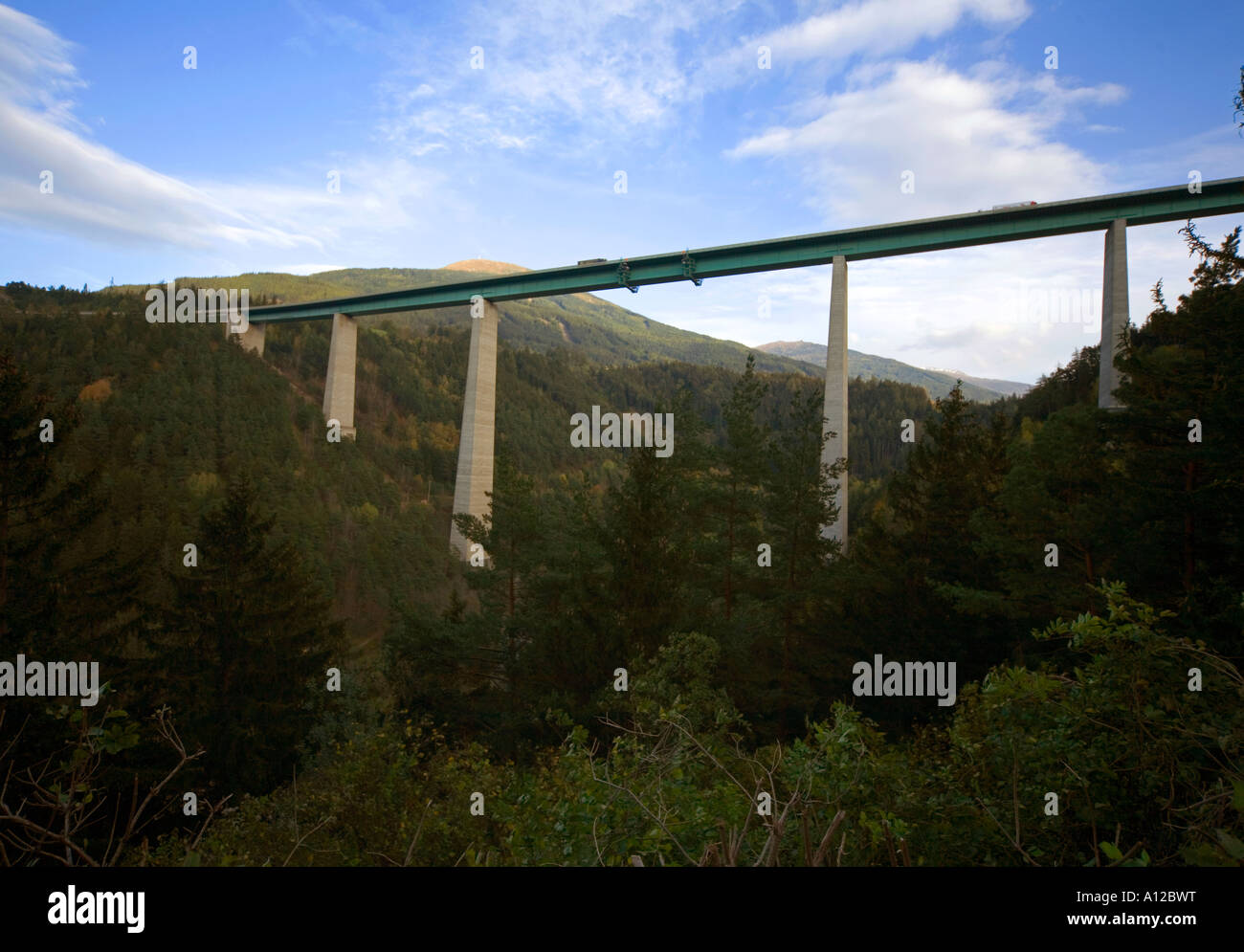 Il passo del Brennero in Austria Foto Stock