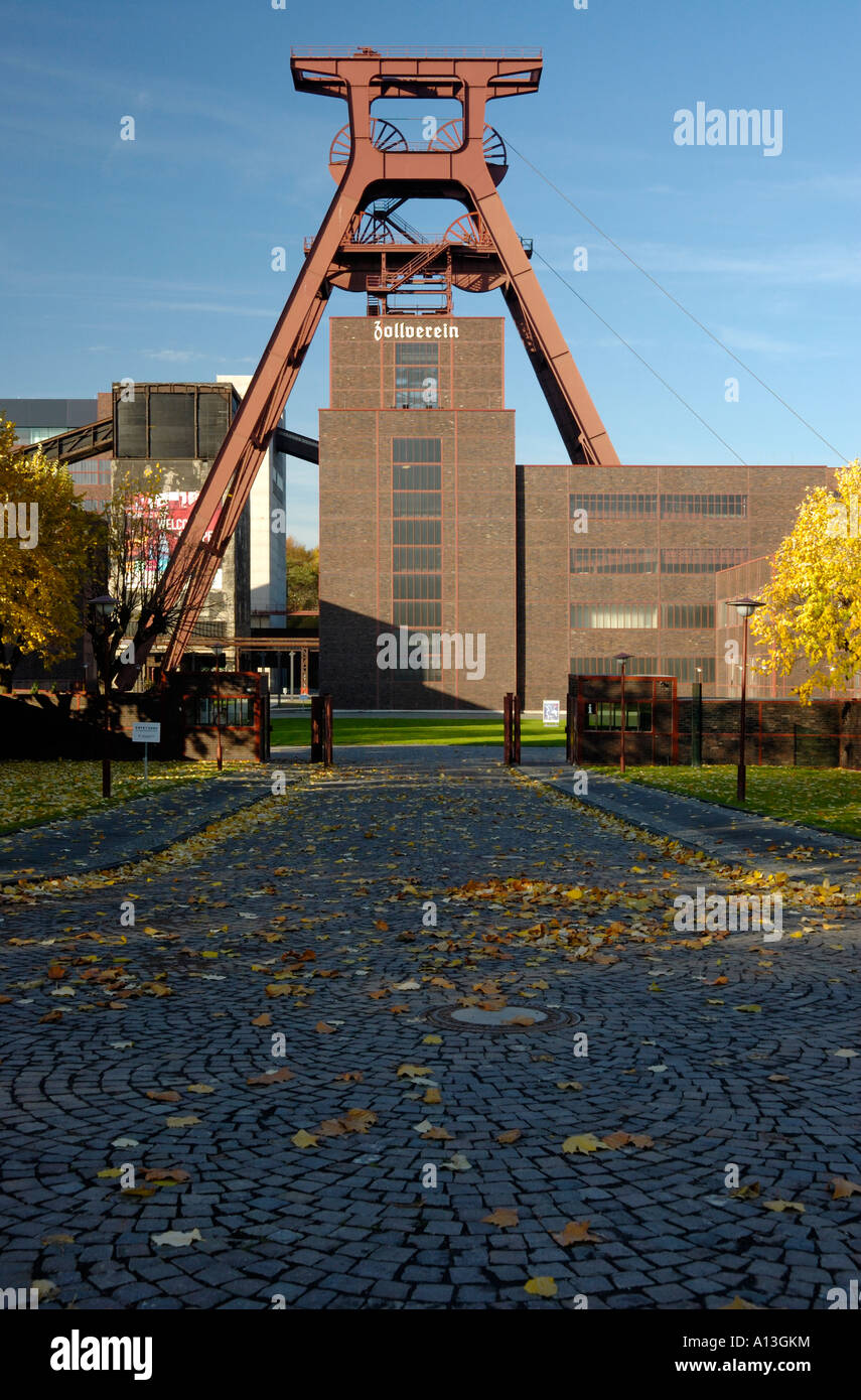 Unesco miniera di carbone Zollverein, Pit XII, Essen, Germania. Foto Stock