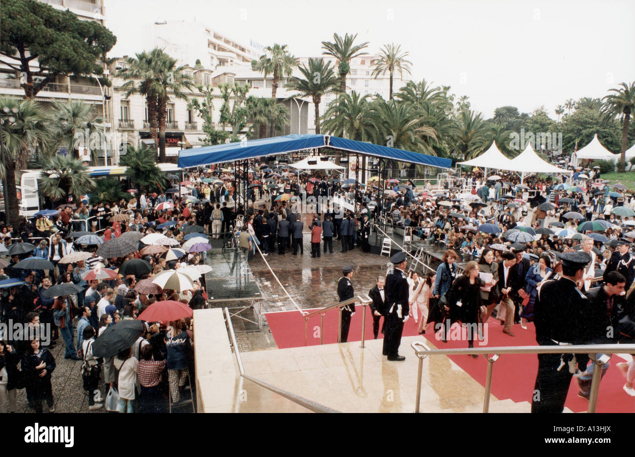 Festival di Cannes Palace s salire le scale 1996 Foto Stock