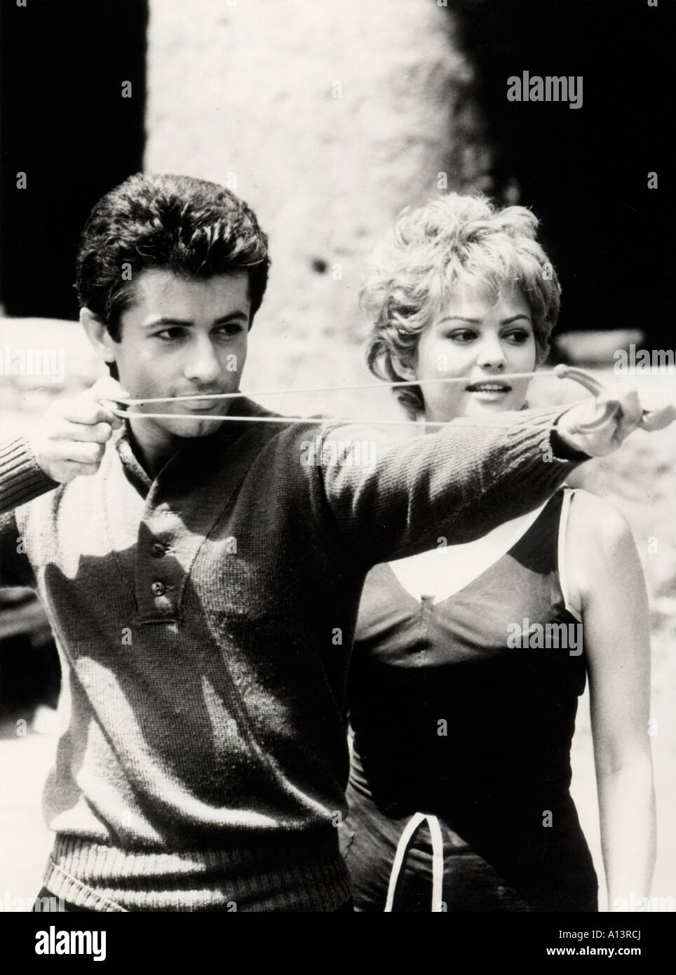 La ragazza di Bube Anno 1963 Direttore Luigi Comencini Claudia Cardinale George Chakiris Foto Stock