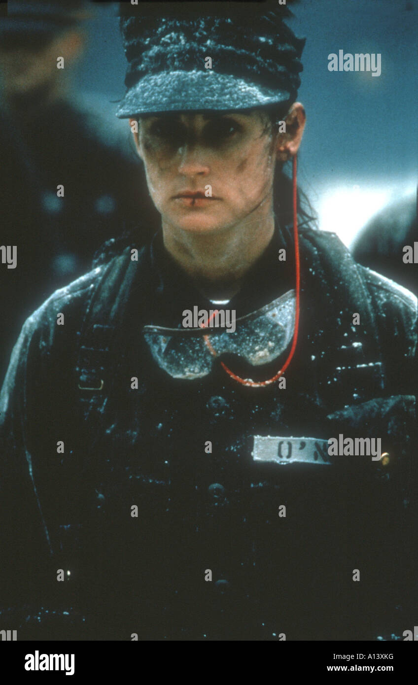 GI Jane Anno 1997 regista Ridley Scott Demi Moore Foto Stock