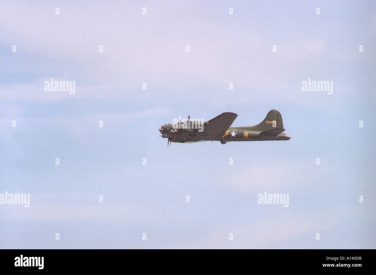 B 17 Sally B Flying Fortress Il Memphis Belle Film Foto Stock