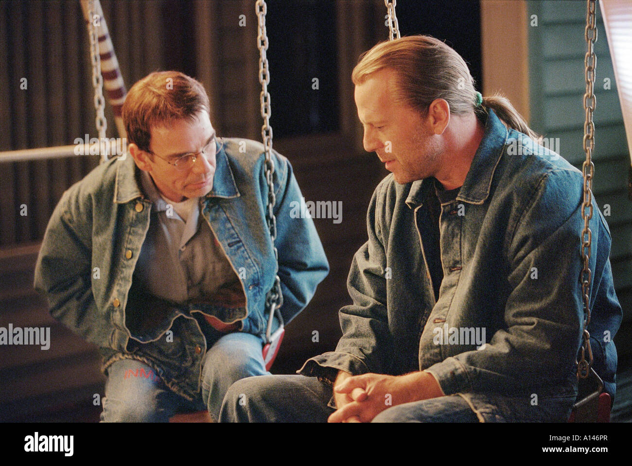 Banditi Anno 2001 Direttore Barry Levinson Billy Bob Thornton Bruce Willis Foto Stock Banditi Anno 2001 Direttore Barry Levinson Billy Bob Thornton Bruce Willis Foto Stock