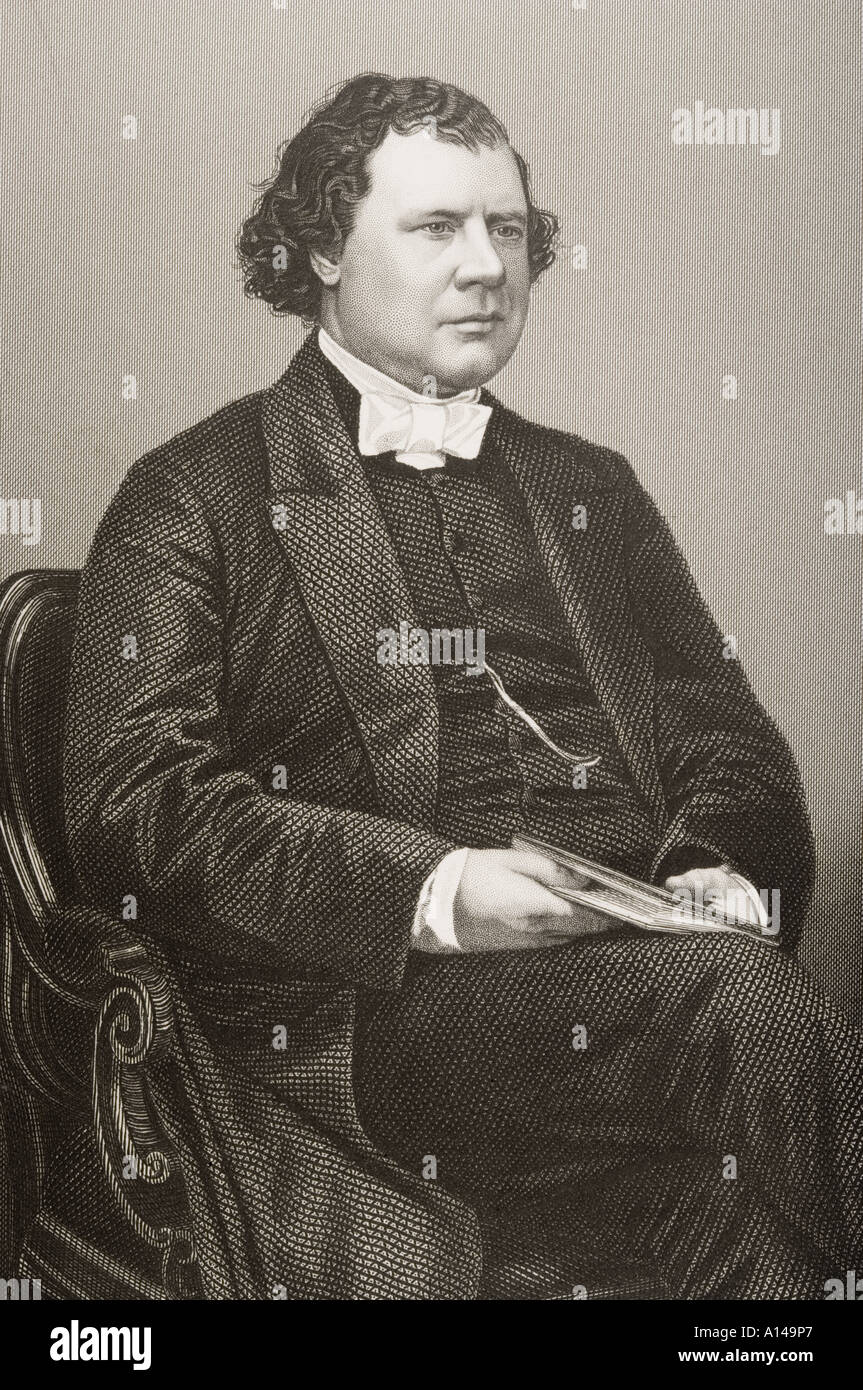 William Morley Punshon, 1824 - 1881. Inglese ministro nonconformista. Foto Stock