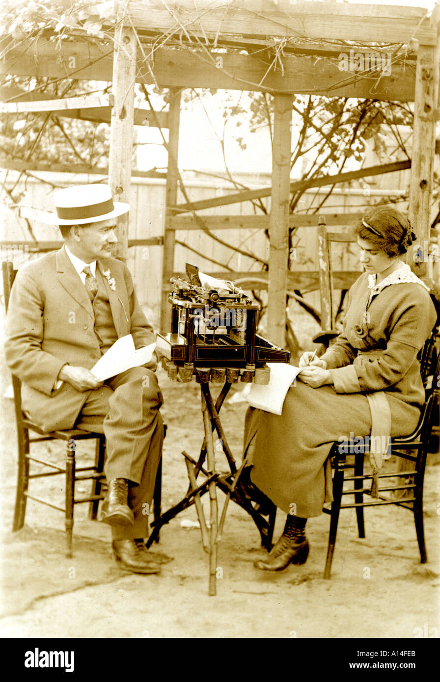 Lavorando Foto Stock