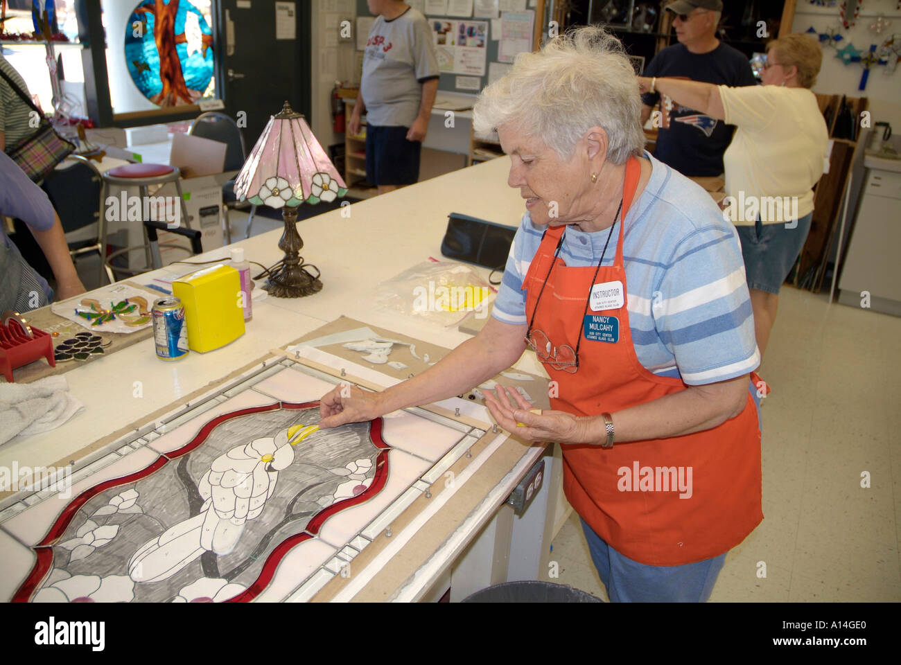 Sun City Center Florida una comunità di pensione per i cittadini anziani e baby boomer Foto Stock