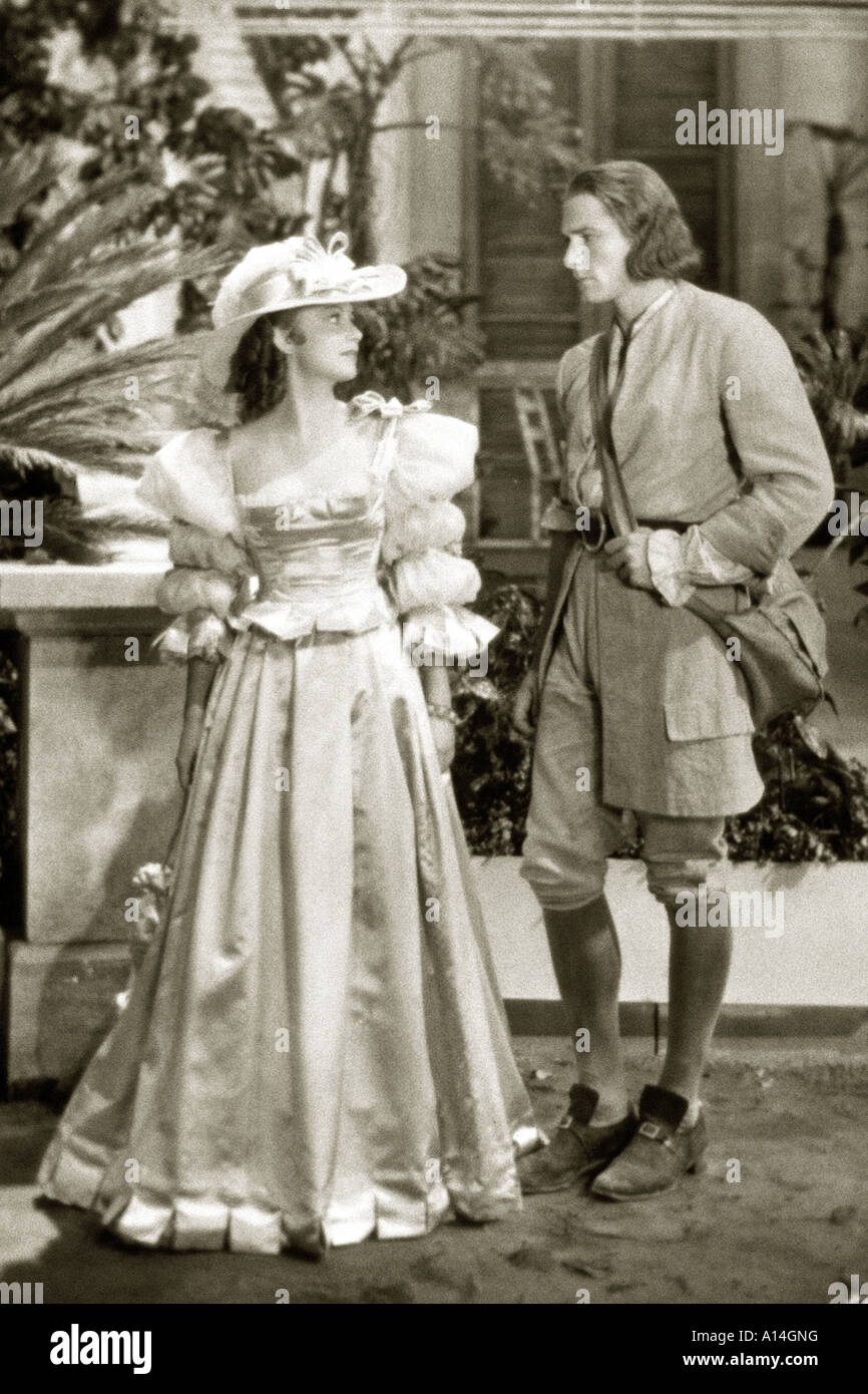 Capitano sangue 1935 Michael Curtiz Errol Flynn Olivia de Havilland Foto Stock