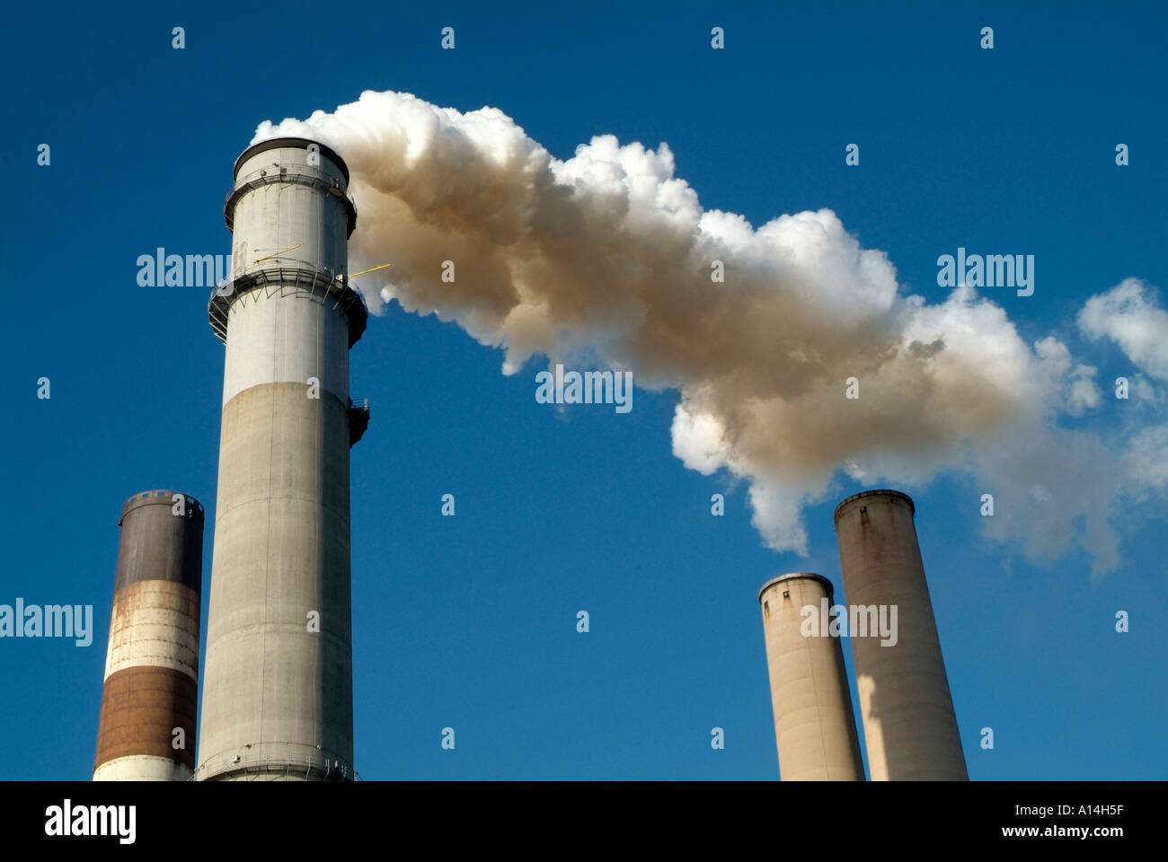 TECO pianta di potere fornire elettricità alla città di Tampa e città circostanti in Florida Foto Stock