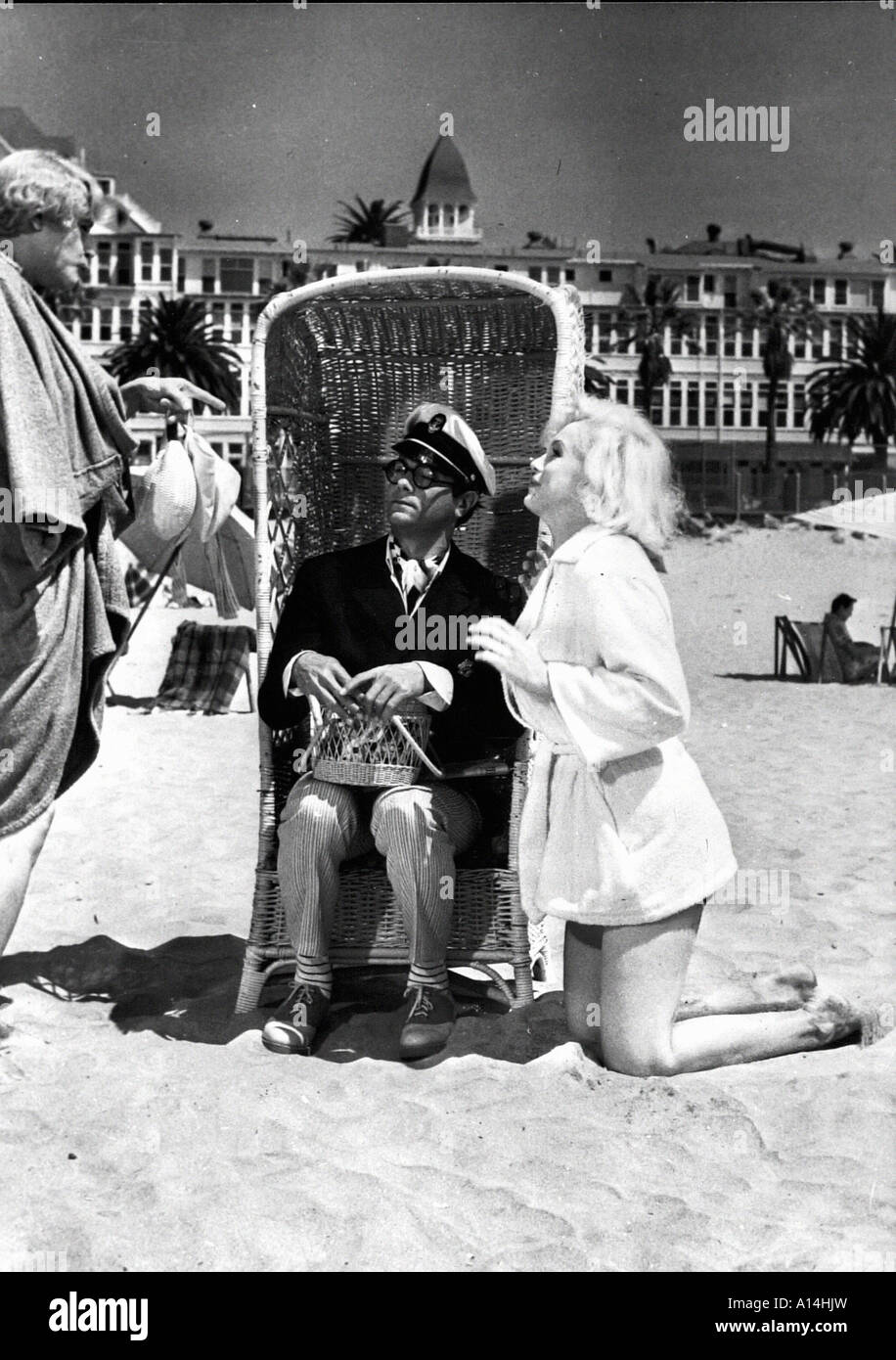 A qualcuno piace caldo 1959 Billy Wilder Tony Curtis Marilyn Monroe Jack Lemmon Foto Stock