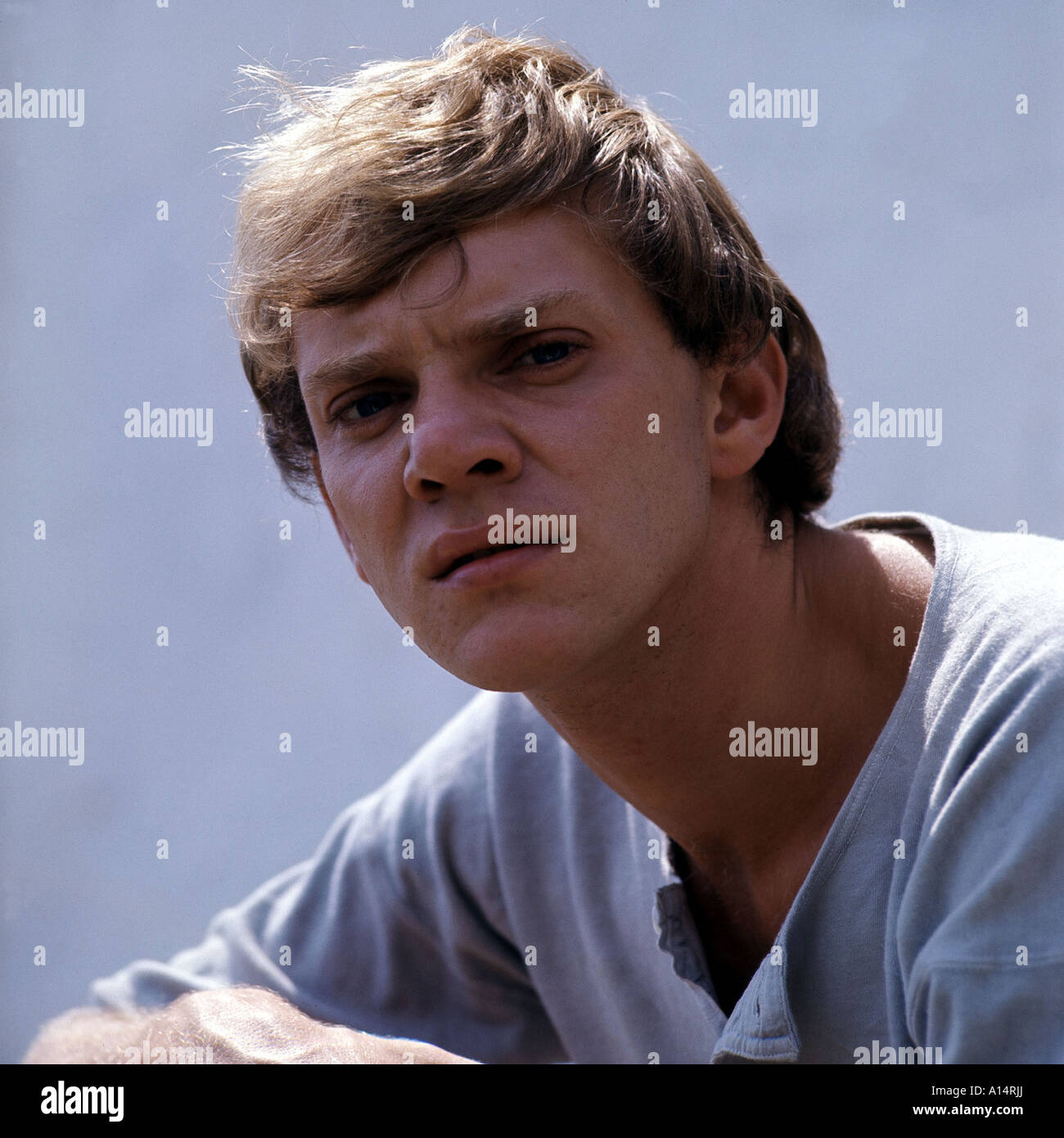 Le figure in un paesaggio 1970 Joseph Losey Malcolm McDowell Foto Stock